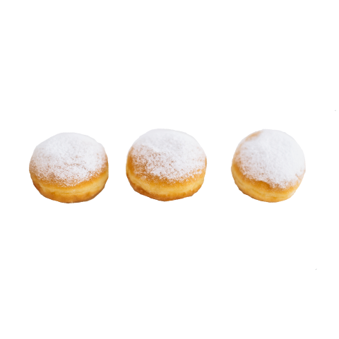 MINI DESSERTBERLINER MET GELE ROOM *90097*