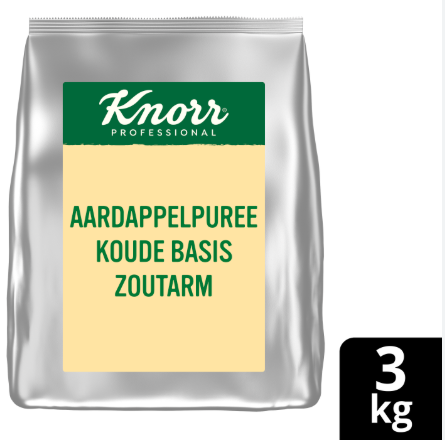 AARDAPPELPUREE (KOUDE BASIS)