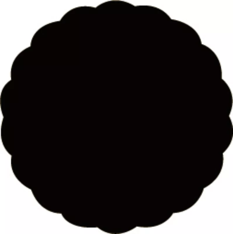 RÉCUPÉRATEURS DE GOUTTES NOIRS 9CM *I031*