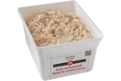 Salade de crevettes grises