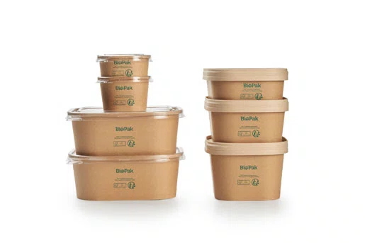 COUVERCLE DUNI BRICK MOYEN CARTON/PLA MARRON 500-1000ML *199184*