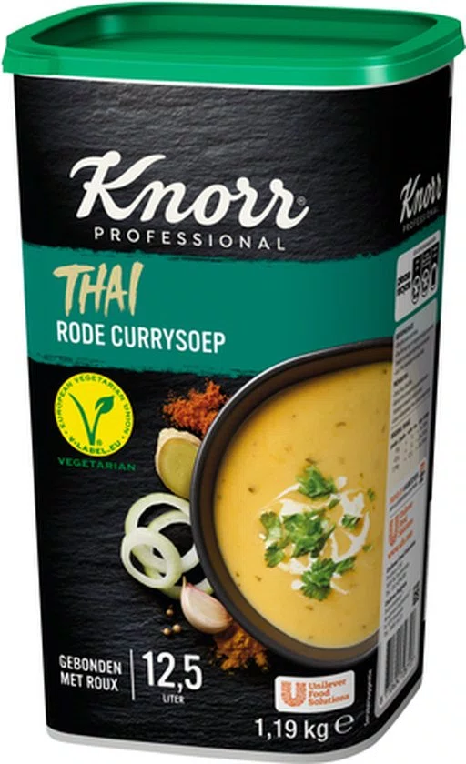 POTAGE THAI CURRY ROUGE