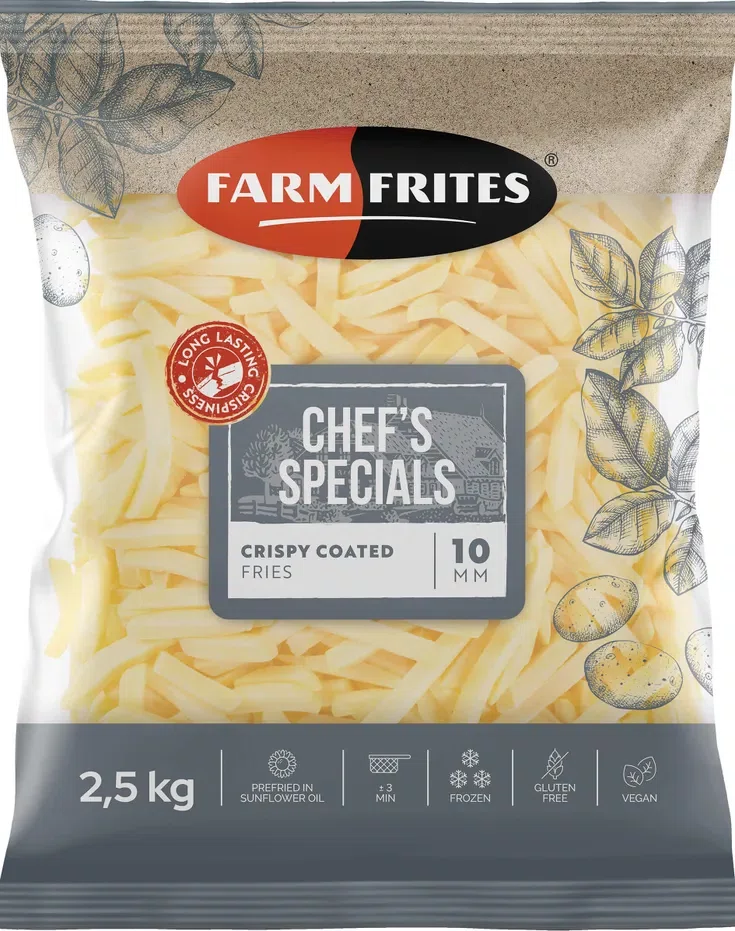 FRITTEN  10MM CRISPY COATED