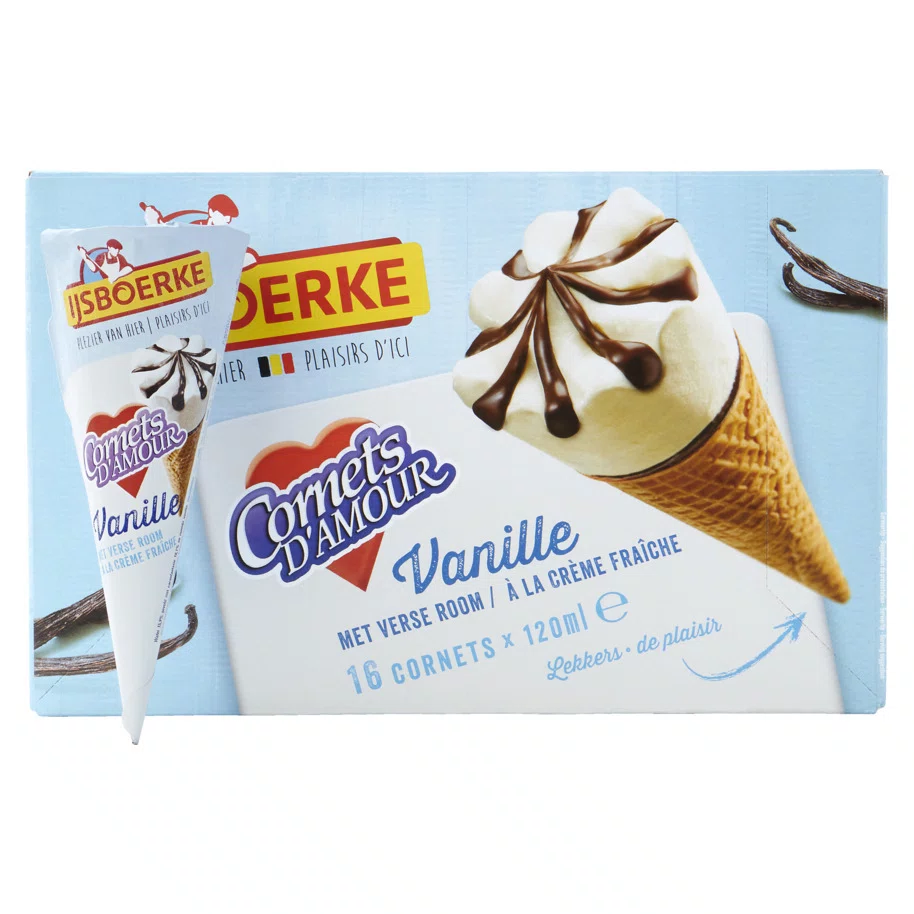 CORNETS D'AMOUR VANILLE