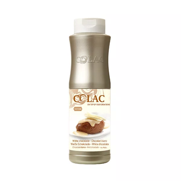 TOPPING WITTE CHOCOLADE 1KG