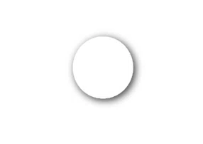 Papier circulaire rond Gautier 18 cm blanc *S006*