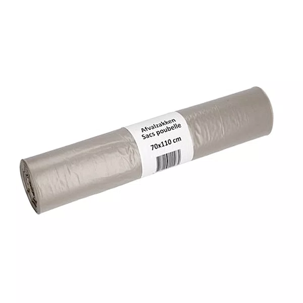 VUILNISZAK 110L 70x110cm TRANSPARANT