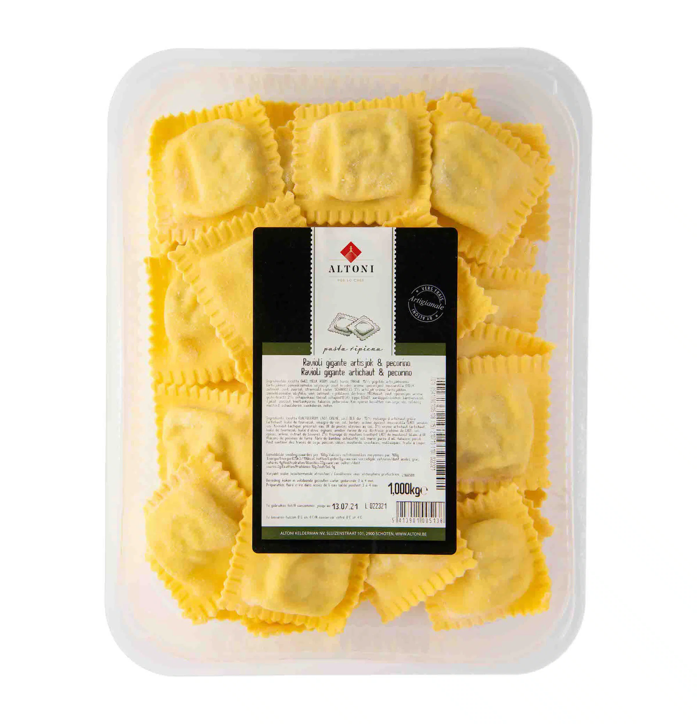 RAVIOLI GIGANTE ARTICHAUT PECORINO