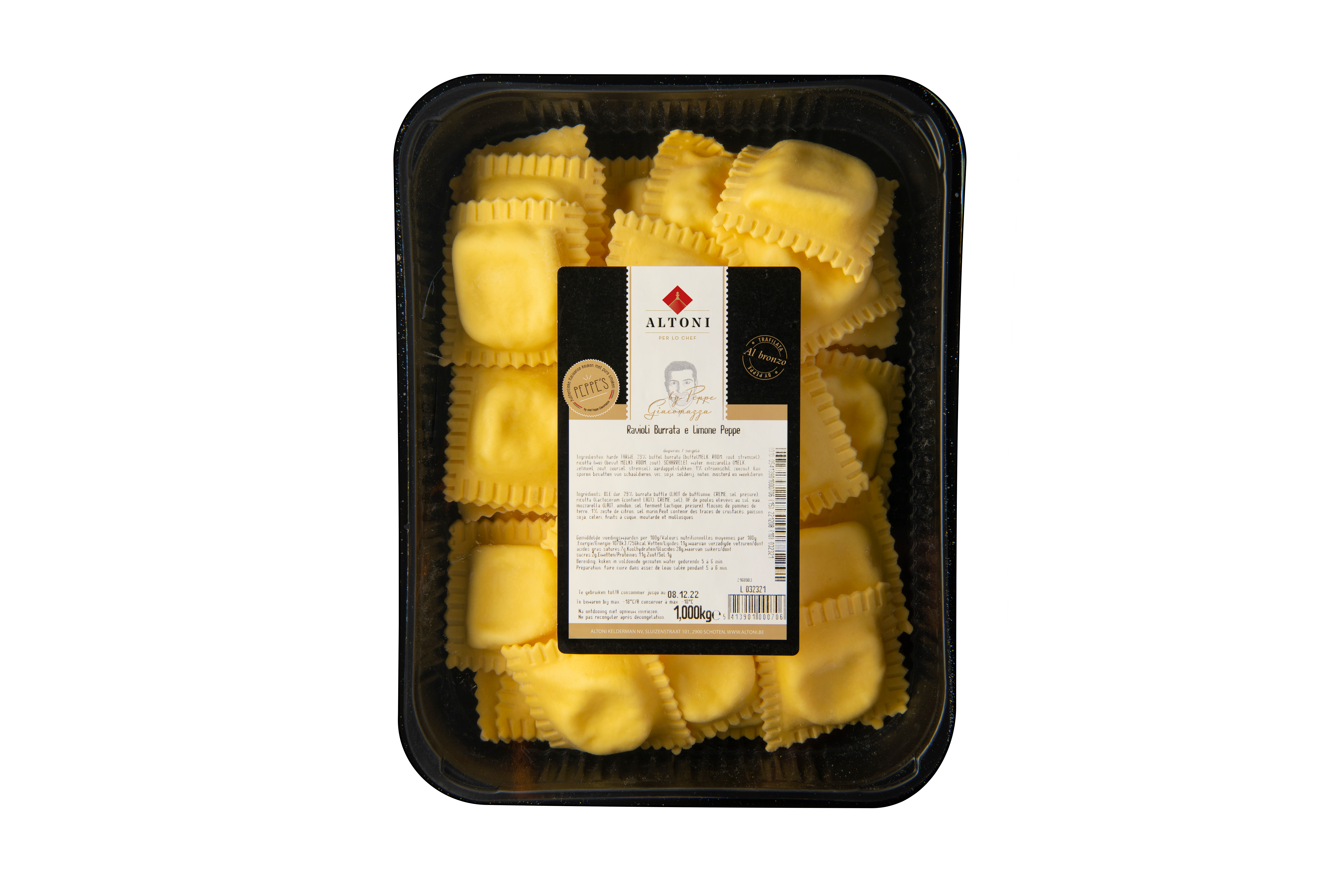 RAVIOLI BURRATA E LIMONE  (Altoni)