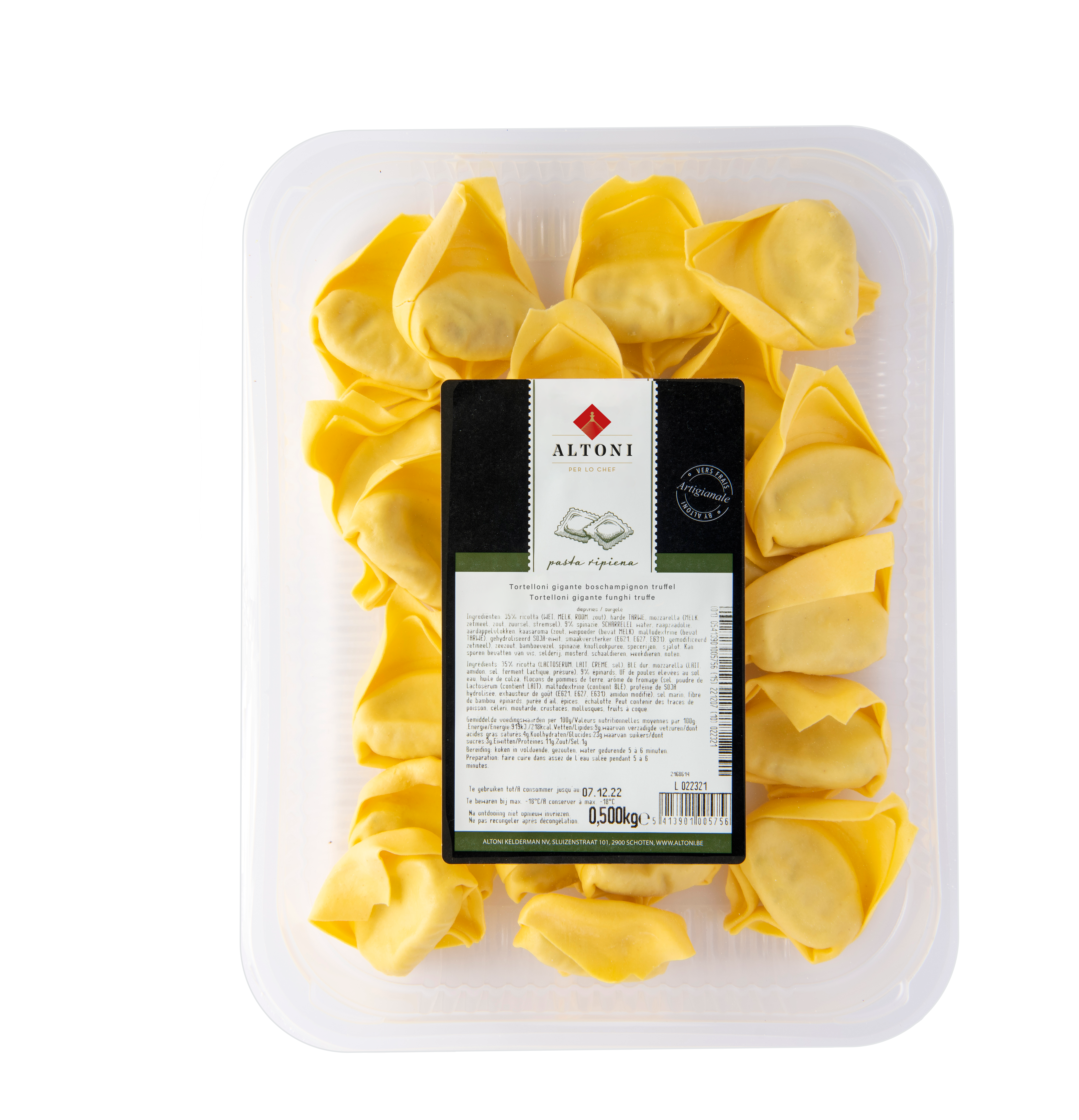 TORTELLONI GIGANTE BOSCHAMPIGNON/TRUFFEL (Altoni)