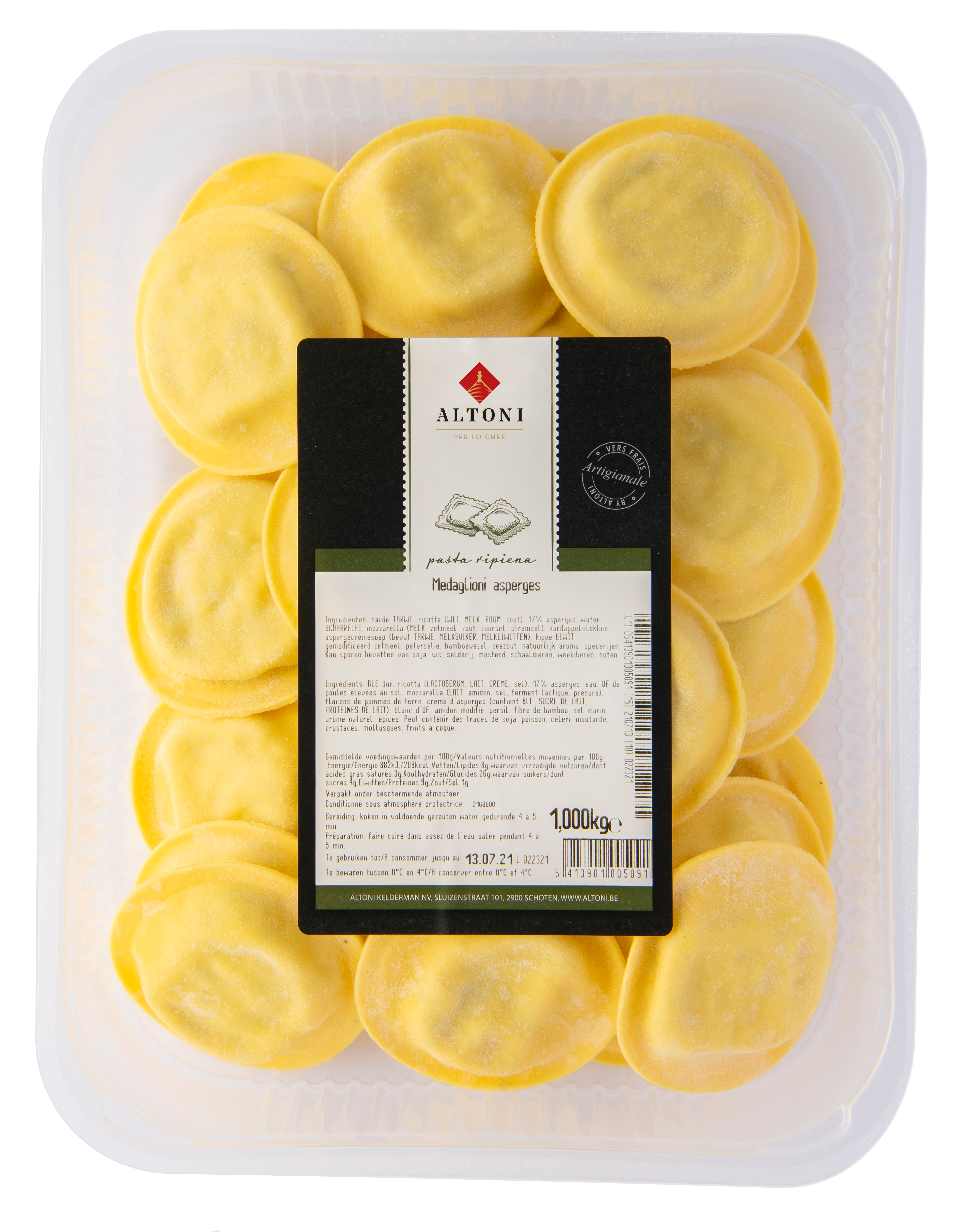 MEDAGLIONI ASPERGES BLANCHES