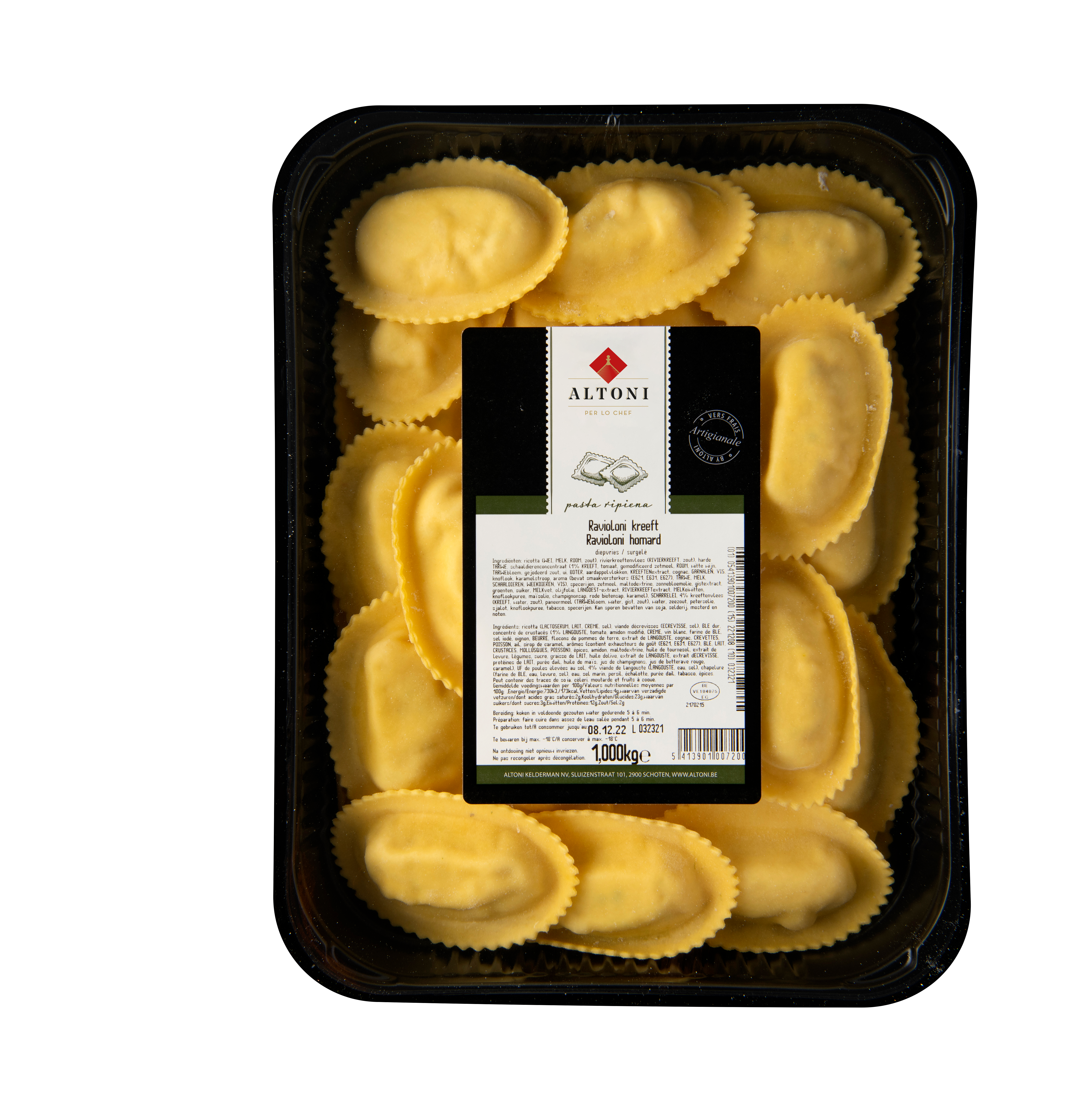 RAVIOLIS AU HOMARD
