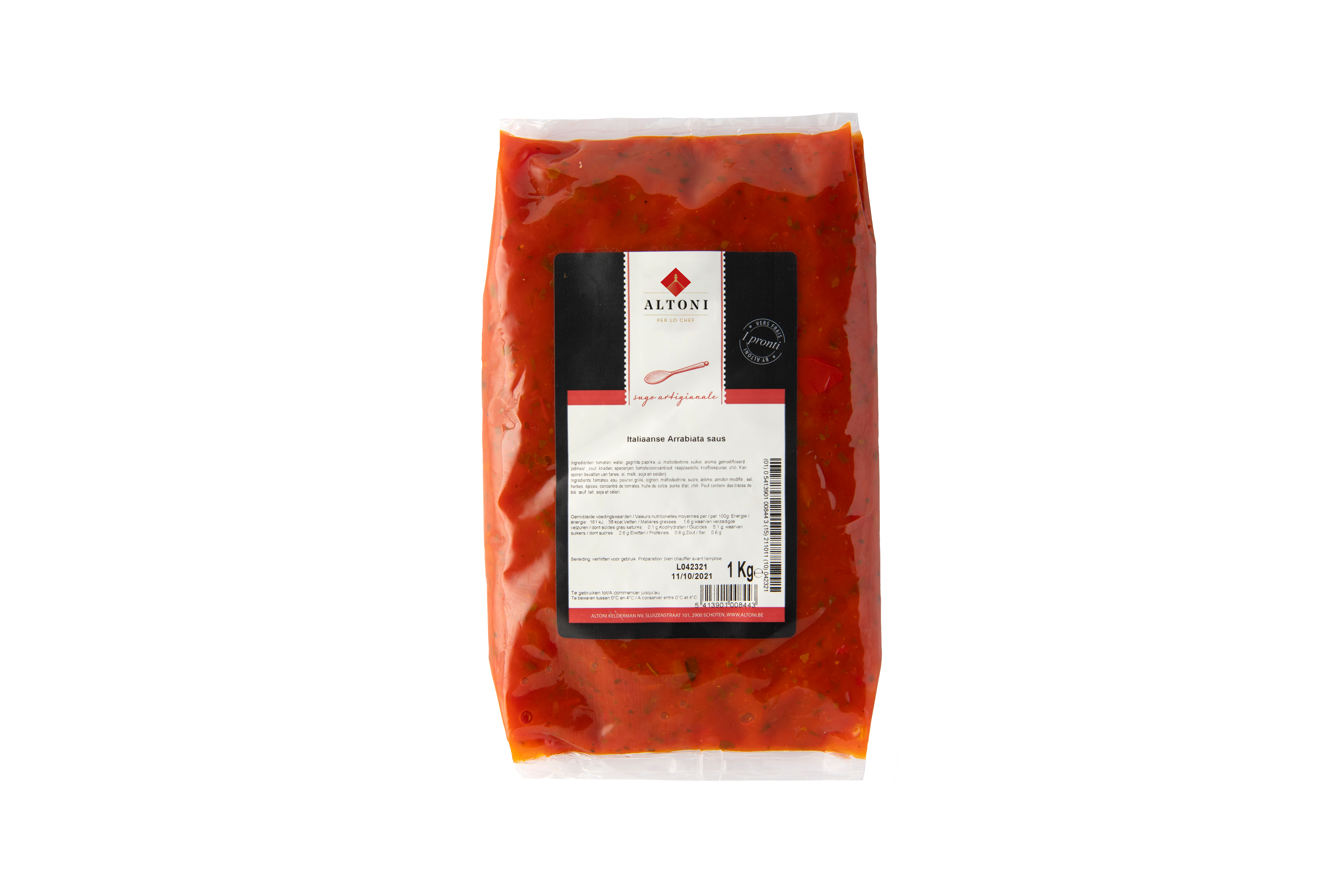 ITALIAANSE ARRABIATA (Altoni)