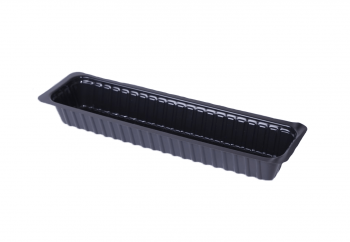 PLASTIEKBAK A8B BAGUETTE 500CC zwart