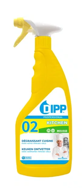 DIPP 02 EXTRA KRACHTIGE ONTVETTER MOUSSE SPRAY