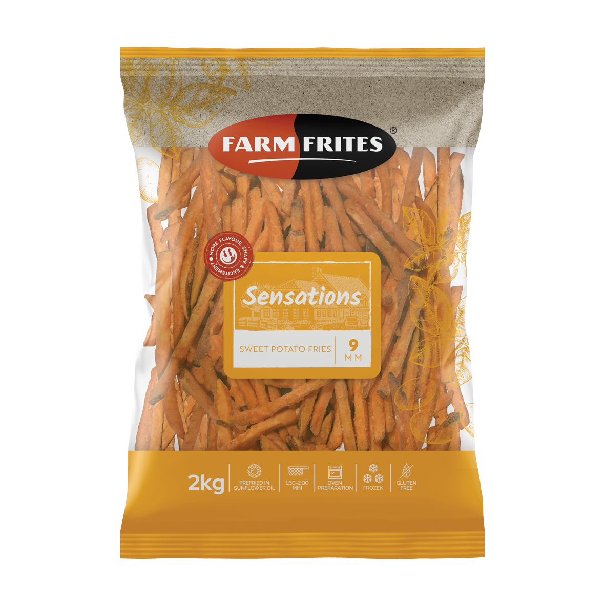 SWEET POTATO FRIES 9MM