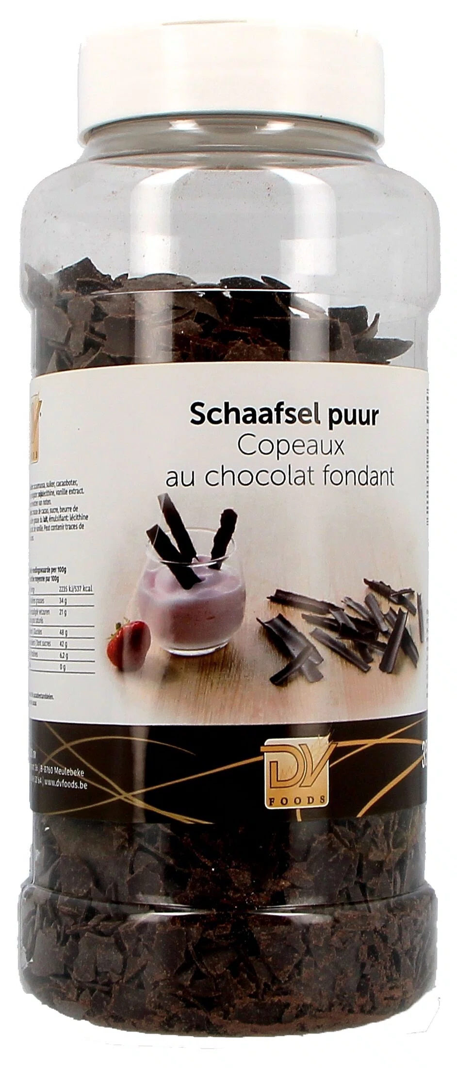 COPEAUX AU CHOCOLAT FONDANT