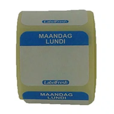 LABELFRESH EASY ETIKET 30x25mm MAANDAG 