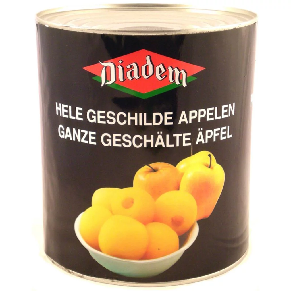 APPELEN HELE OP SIROOP