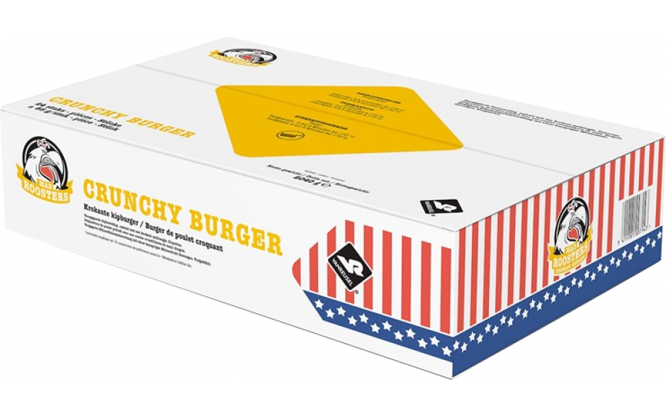 CRUNCHY BURGER MAD ROOSTERS