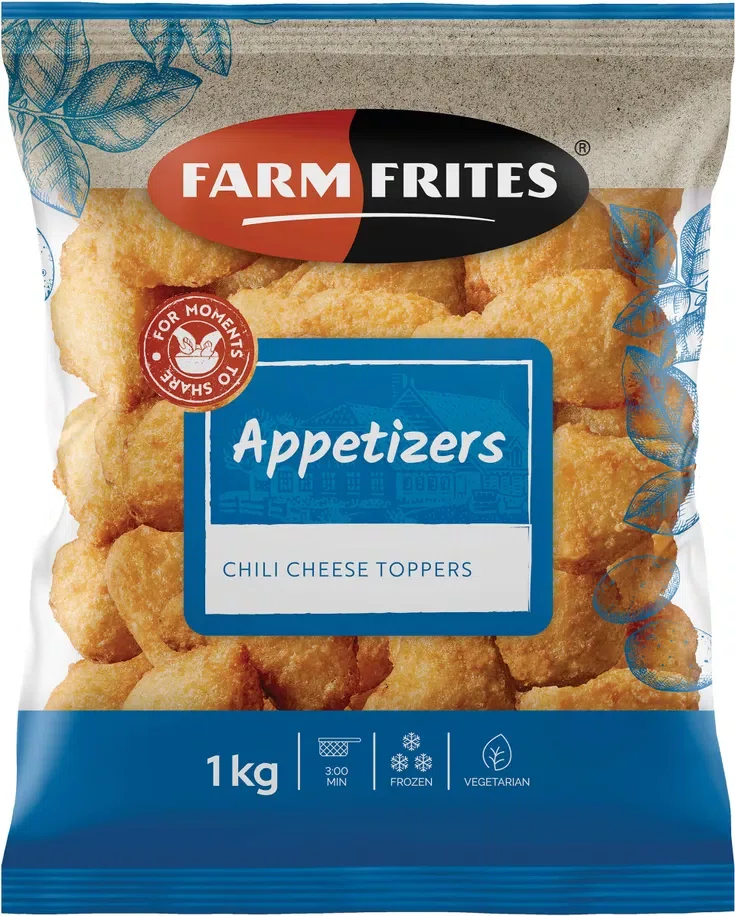 CHILI CHEESE TOPPERS