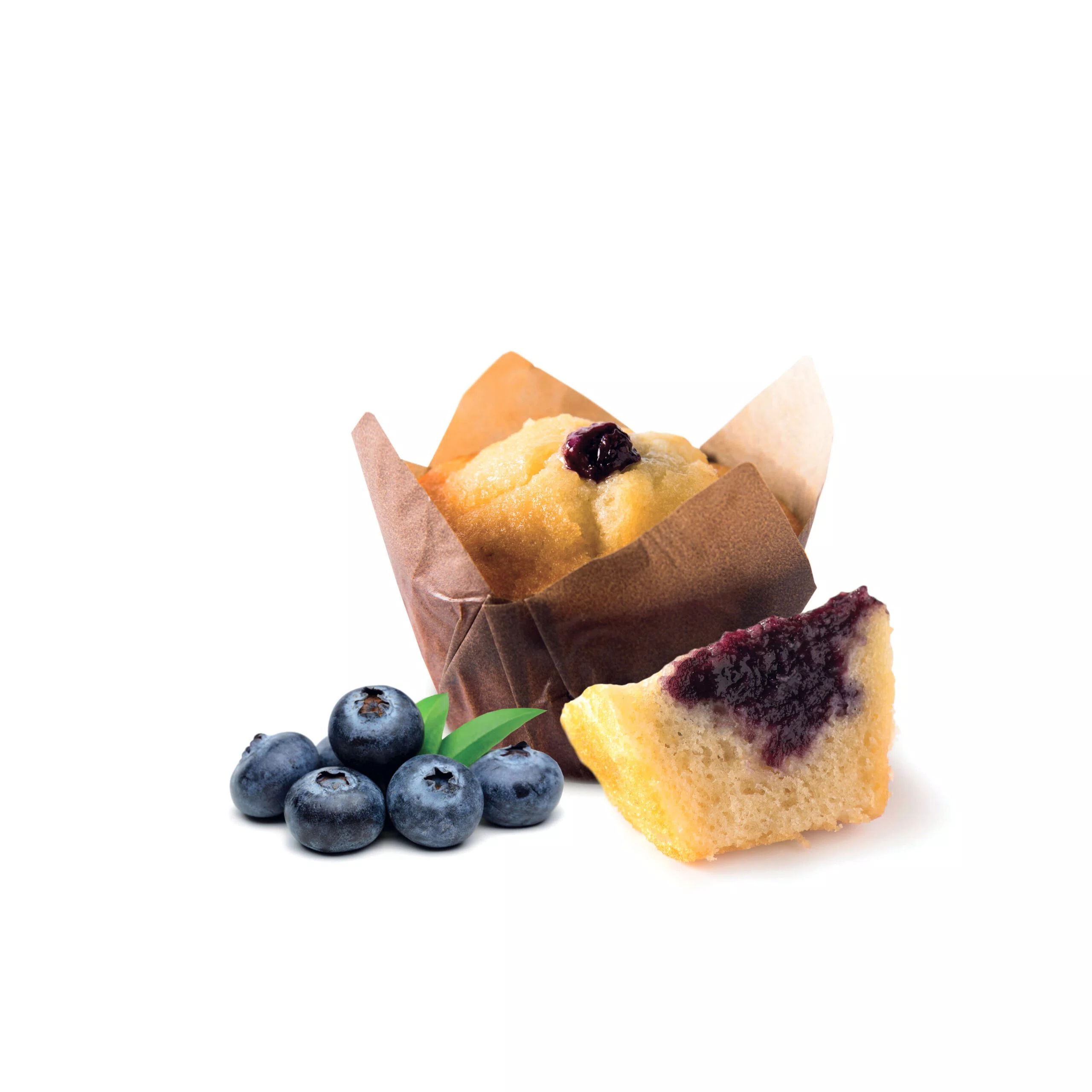 Muffin Myrtille double 55gr