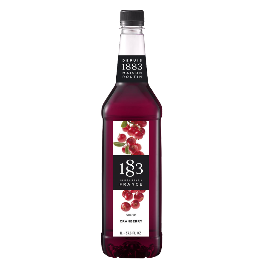 ROUTINE DE SIROP 1883 CANNEBERGE