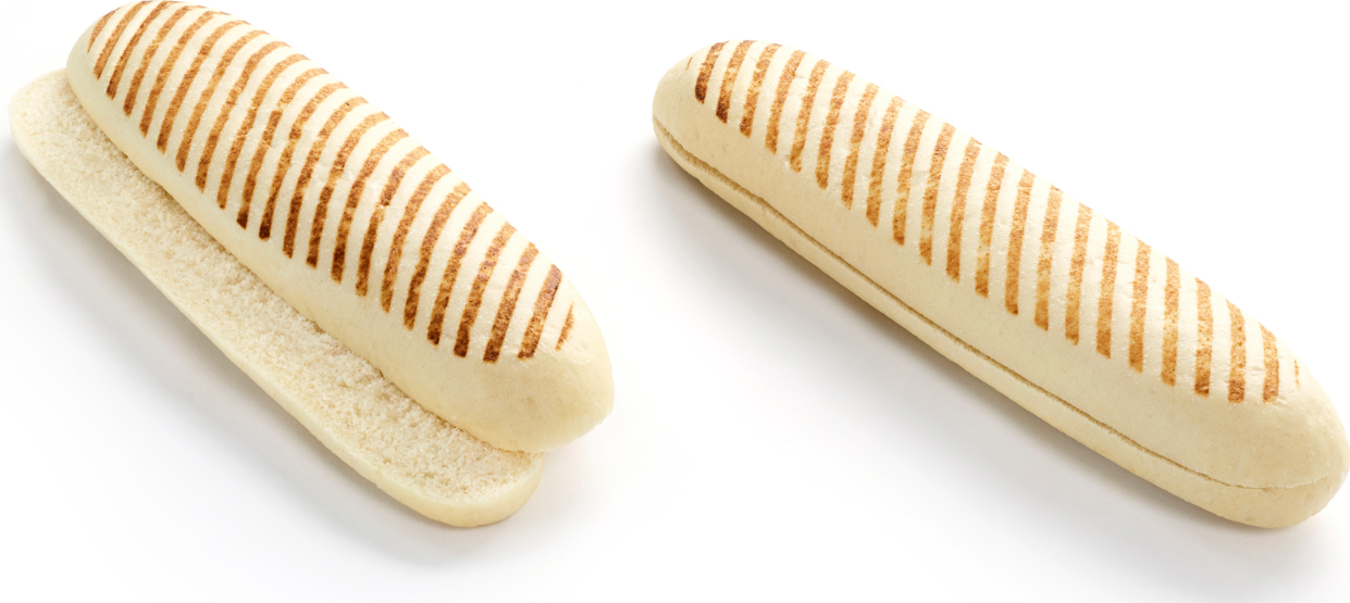 LL PANINI WIT VOORGEGRILD GESNEDEN  27CM *2104154*