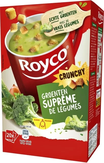 MINUTE SOUPE LEGUMES