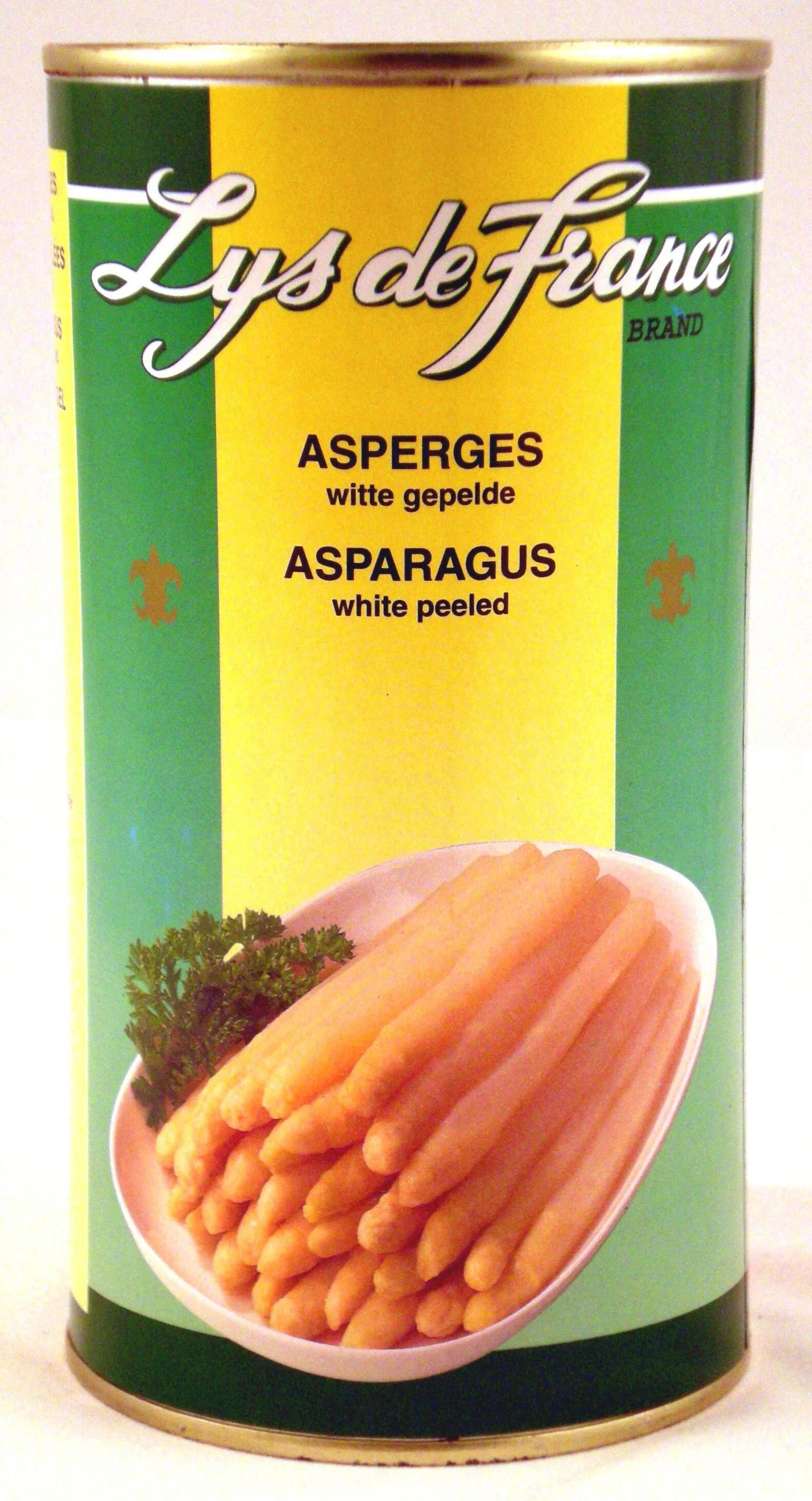 ASPERGES BLANCHES PELEES