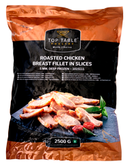 TRANCHETTES DE FILET DE POULET ROTI 5MM